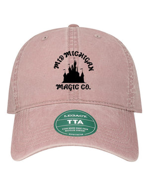 Mid-Michigan Magic Company Headwear Dusty Rose front view