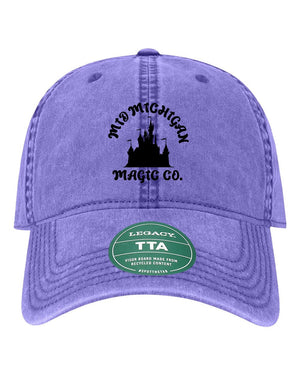 Mid-Michigan Magic Company Headwear Purple front view