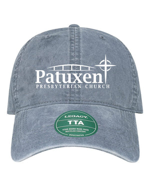 Patuxent Presbyterian Church Headwear Slate Blue front view
