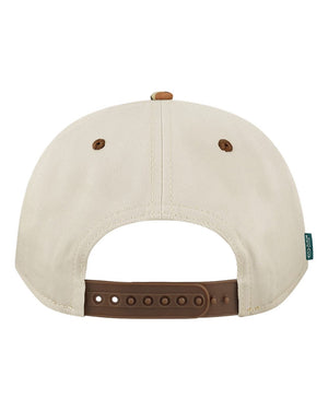 Sigma Alpha Sorority Headwear Stone/ Brown Duck Camo back view