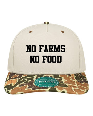 Sigma Alpha Sorority Headwear Stone/ Brown Duck Camo front view