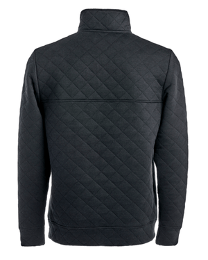 Custom Printed Apparel | Ludus - Men's Quilted Half Snap Pullover - Ludus OD