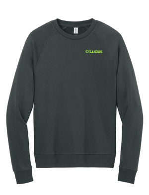 Custom Printed Apparel | Ludus - Unisex Organic Fleece Crewneck Sweatshirt - Ludus OD