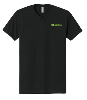 Custom Printed Apparel | Ludus - Unisex T-Shirt *Black / White* - Ludus OD