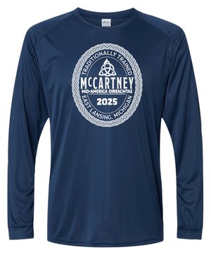 Custom Printed Apparel | McCartney Irish Dance 2025 | Adult Unisex Performance Long Sleeve Tee (MULTIPLE COLOR OPTIONS) - McCartney Irish Dance W25 - 18696