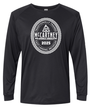 Custom Printed Apparel | McCartney Irish Dance 2025 | Adult Unisex Performance Long Sleeve Tee (MULTIPLE COLOR OPTIONS) - McCartney Irish Dance W25 - 18696