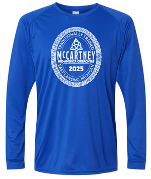 Custom Printed Apparel | McCartney Irish Dance 2025 | Adult Unisex Performance Long Sleeve Tee (MULTIPLE COLOR OPTIONS) - McCartney Irish Dance W25 - 18696