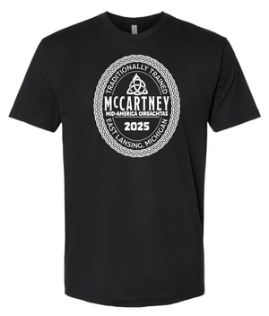 Custom Printed Apparel | McCartney Irish Dance 2025 | Adult Unisex T-Shirt (MULTIPLE COLOR OPTIONS) - McCartney Irish Dance W25 - 18696