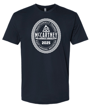 Custom Printed Apparel | McCartney Irish Dance 2025 | Adult Unisex T-Shirt (MULTIPLE COLOR OPTIONS) - McCartney Irish Dance W25 - 18696