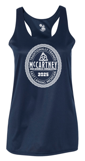 Custom Printed Apparel | McCartney Irish Dance 2025 | Women's Racerback Tank (MULTIPLE COLOR OPTIONS) - McCartney Irish Dance W25 - 18696