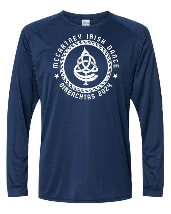 Custom Apparel - Screen Printing - McCartney Irish Dance - Performance Long Sleeve T-Shirt - McCartney Irish Dance - 16765