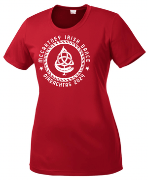 Custom Apparel - Screen Printing - McCartney Irish Dance - Women's Competitor T-Shirt - McCartney Irish Dance - 16765