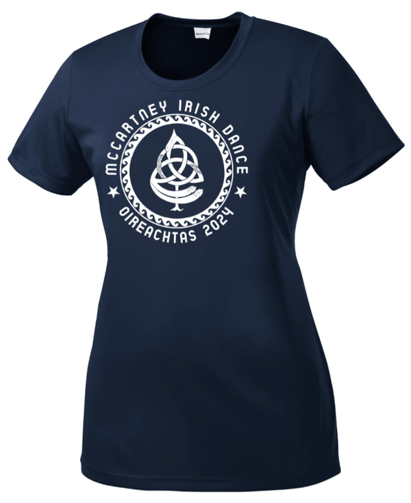 Custom Apparel - Screen Printing - McCartney Irish Dance - Women's Competitor T-Shirt - McCartney Irish Dance - 16765