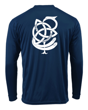 Custom Apparel - Screen Printing - McCartney Oirachtas Team - Adult Unisex Long Sleeve Performance T-shirt - McCartney Team - 14849