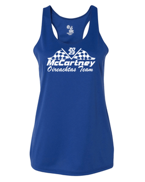 Custom Apparel - Screen Printing - McCartney Oireachtas Team - Women's Racerback Tank Top - McCartney Team - 14849