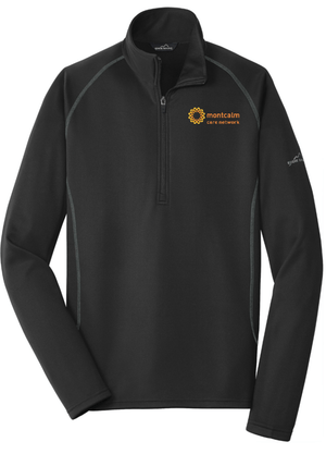 Custom Apparel - Screen Printing - MCN Holiday - Eddie Bauer Unisex 1/4 Zip - MCN - 15070