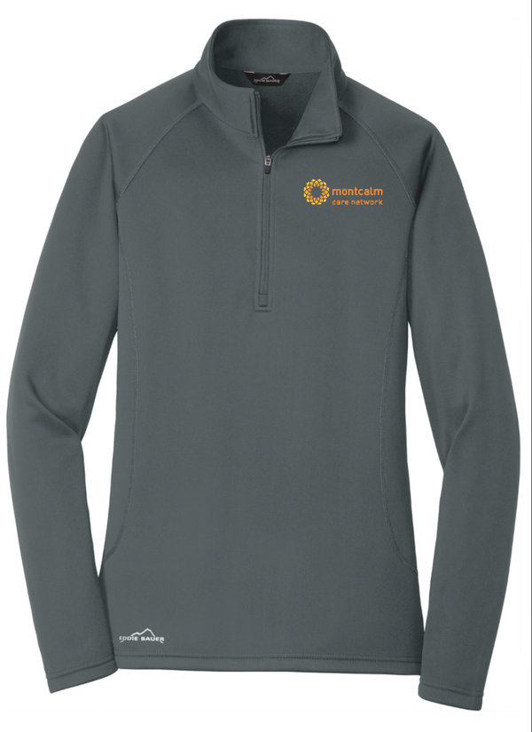 Custom Apparel - Screen Printing - MCN Holiday - Eddie Bauer Women's 1/4 Zip - MCN - 15070