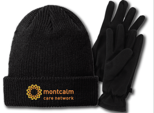 Custom Apparel - Screen Printing - MCN Holiday - Hat & Gloves Bundle - MCN - 15070