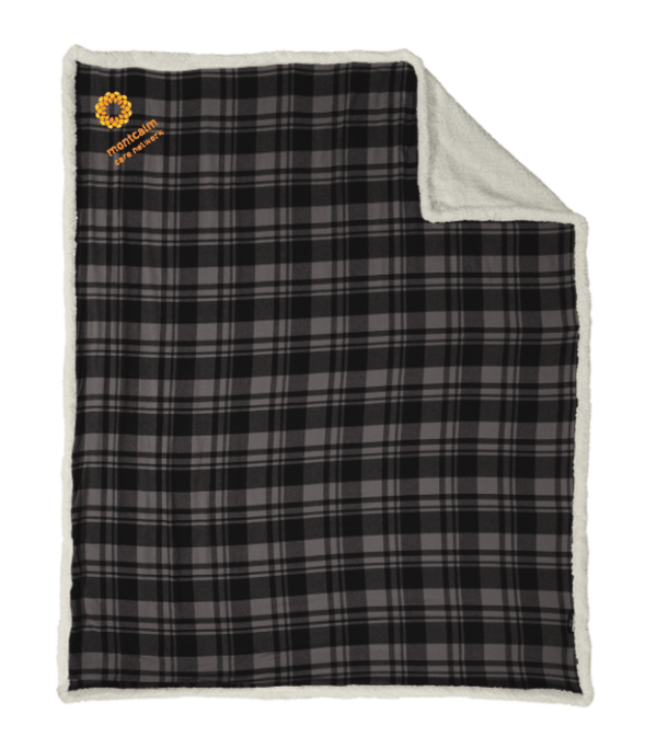 Custom Apparel - Screen Printing - MCN Holiday - Port Authority Flannel Fleece Blanket - MCN - 15070