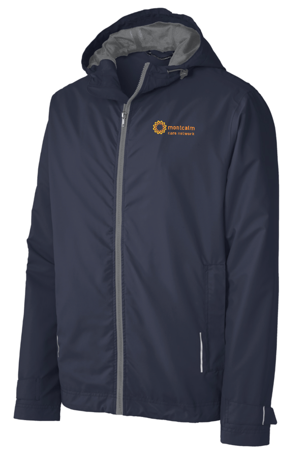 Custom Apparel - Screen Printing - MCN Holiday - Port Authority Unisex Rain Jacket - MCN - 15070
