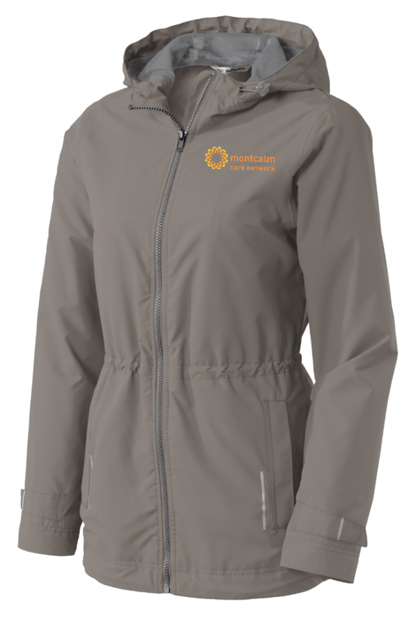Custom Apparel - Screen Printing - MCN Holiday - Port Authority Women's Rain Coat - MCN - 15070