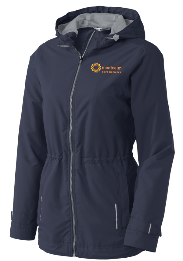 Custom Apparel - Screen Printing - MCN Holiday - Port Authority Women's Rain Coat - MCN - 15070