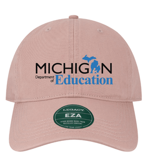 Custom Printed Apparel | MDE Fall 2025 - Relaxed Dad Hat (Pink/Blue) - MDE F25 - 18407