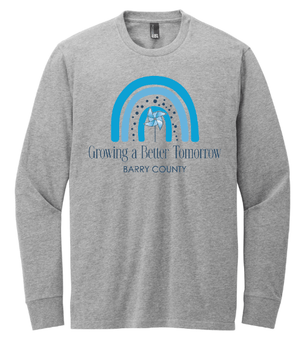 Custom Apparel - Screen Printing - MDHHS Child Abuse Prevention Month - Adult Unisex Long Sleeve T-Shirt - T-Shirt - MDHHS Child Abuse Prevention Month - 15398