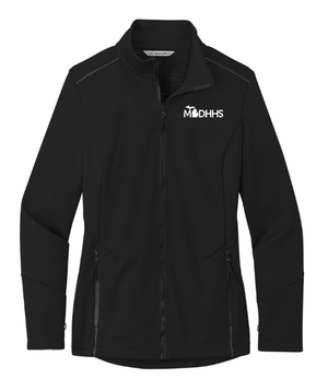 Custom Apparel - Screen Printing - MDHHS - Ladies Soft Shell Jacket - Jacket - MDHHS - 14919
