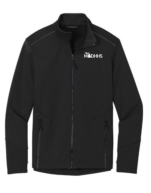 Custom Apparel - Screen Printing - MDHHS - Unisex Soft Shell Jacket - Jacket - MDHHS - 14919