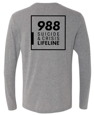 Custom Apparel - Screen Printing - Mental Health Awareness Game (Round 2) - Adult Unisex Long Sleeve T-Shirt - Mental Health Awareness Game (Round 2) - 15502
