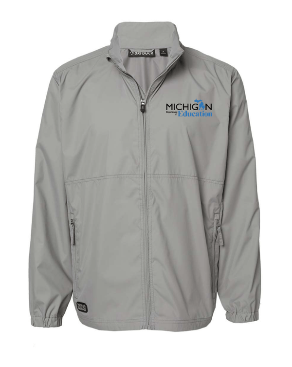Custom Apparel - Screen Printing - MI Department of Education - River Packable Jacket - MI Department of Education - 14999