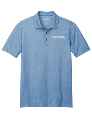 Custom Apparel - Screen Printing - Michigan Academy of Family Physicians - Fine Pique Blend Polo *Black - Charcoal - Blue* - Michigan Academy of Family Physicians - 17653