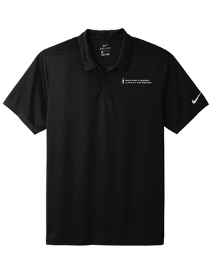 Custom Apparel - Screen Printing - Michigan Academy of Family Physicians - Nike Dry Essential Polo *Black - White - Navy* - Michigan Academy of Family Physicians - 17653