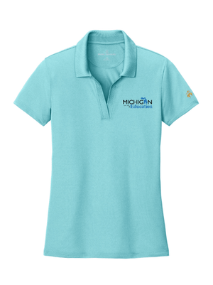 Custom Apparel - Screen Printing - Michigan Department of Education - Brooks Brothers Women's Performance Polo - Michigan Department of Education - 17515