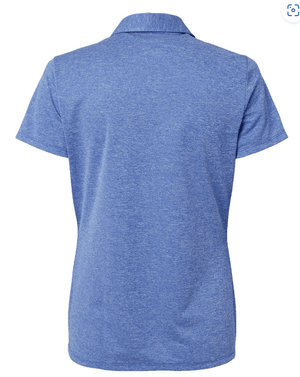 Custom Apparel - Screen Printing - Michigan Department of Education - Women's Adidas Heathered Polo - Michigan Department of Education - 16367