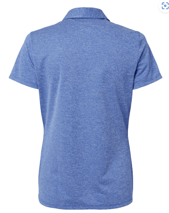 Custom Apparel - Screen Printing - Michigan Department of Education - Women's Adidas Heathered Polo - Michigan Department of Education - 16367