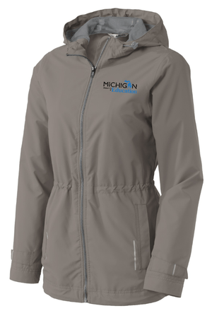Custom Apparel - Screen Printing - Michigan Department of Education - Women's Northwest Slicker - Michigan Department of Education - 17515