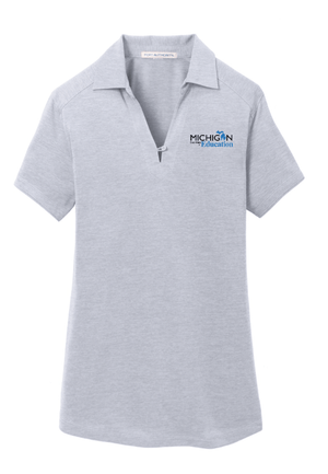 Custom Apparel - Screen Printing - Michigan Department of Education - Women's Performance Polo - Michigan Department of Education - 17515