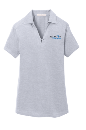 Custom Apparel - Screen Printing - Michigan Department of Education - Women's Performance Polo - Michigan Department of Education - 16367