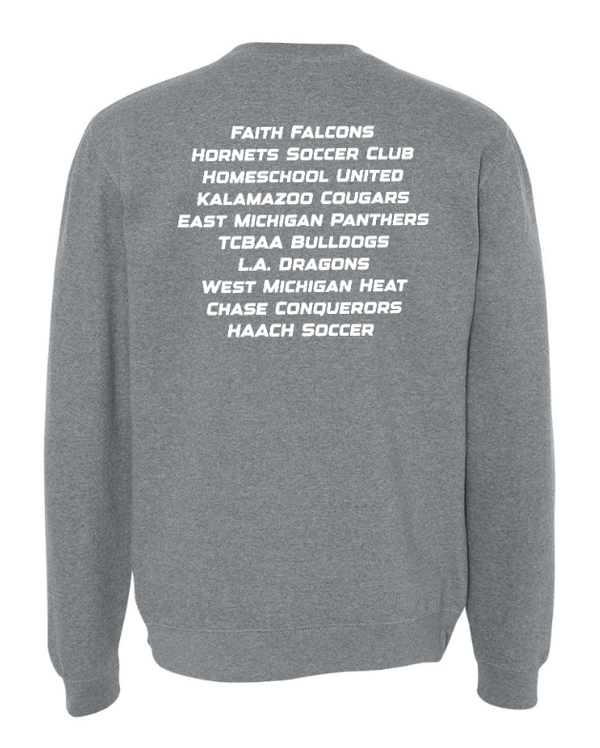 Custom Apparel - Screen Printing - Michigan Homeschool State Cup 2024 - Midweight Crewneck Sweatshirt - Michigan Homeschool State Cup 2024 - 16419