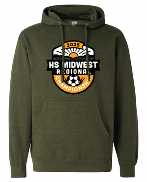 Custom Apparel - Screen Printing - Midwest Regional Cup 2025 - Midweight Hooded Sweatshirt - Midwest Regional Cup 2025 - 17763