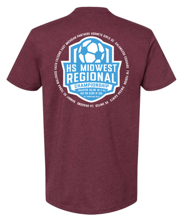 Custom Apparel - Screen Printing - Midwest Regional - Unisex T-Shirt - Midwest Regional - 14111