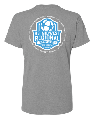 Custom Apparel - Screen Printing - Midwest Regional - Women's T-Shirt - Midwest Regional - 14111