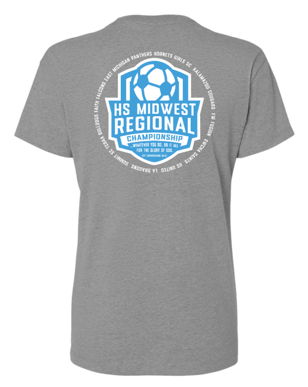 Custom Apparel - Screen Printing - Midwest Regional - Women's T-Shirt - Midwest Regional - 14111
