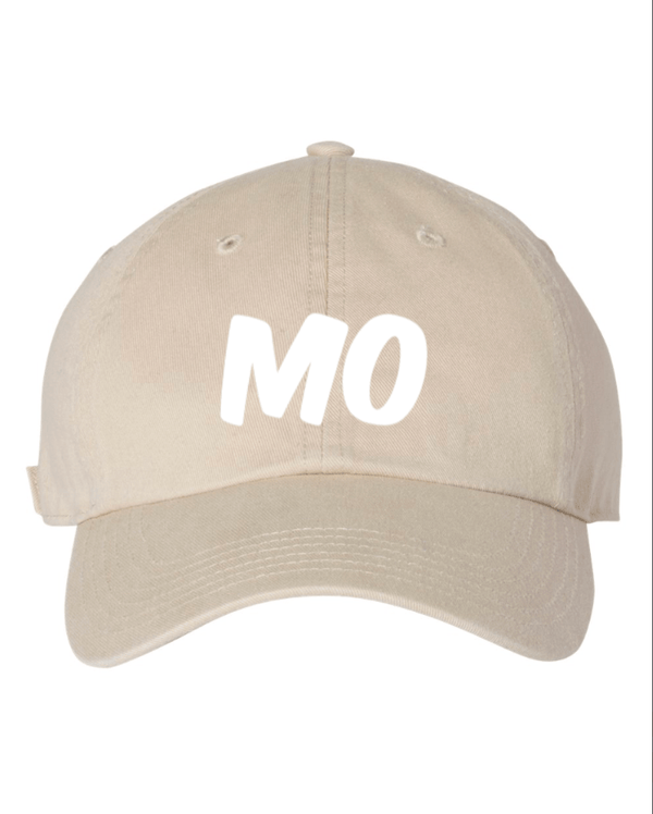 Custom Apparel - Screen Printing - Mo Hoffmeyer - Embroidered Dad Hat - Mo Hoffmeyer
