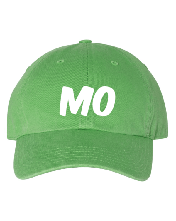 Custom Apparel - Screen Printing - Mo Hoffmeyer - Embroidered Dad Hat - Mo Hoffmeyer
