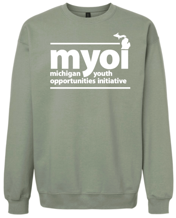 Custom Printed Apparel | MYOI Allegan/Barry Fall 2025 - Adult Crewneck Sweatshirts (MULTIPLE COLOR OPTIONS) - MYOI Allegan/Barry F25 - 18516