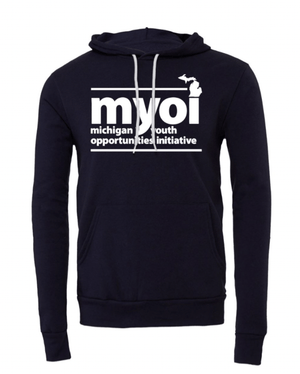 Custom Apparel - Screen Printing - MYOI Fall 2024 - Unisex Sponge Fleece Hoodie - MYOI Fall - 16586