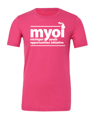 Custom Apparel - Screen Printing - MYOI Fundraiser 2025 - Unisex T-Shirt (Multiple Color Options Available) - MYOI Fundraiser 2025 - 17423